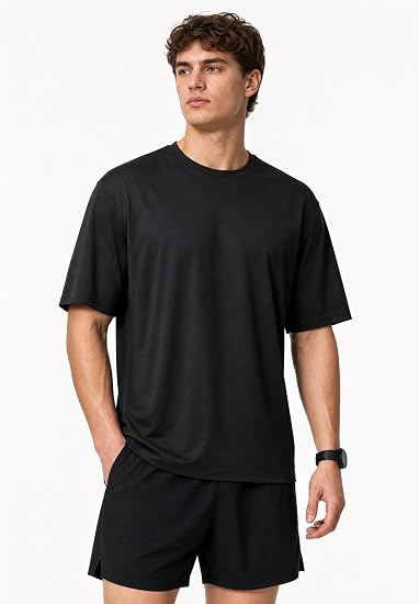 Kinglaman Men’s Workout Gym T-Shirts