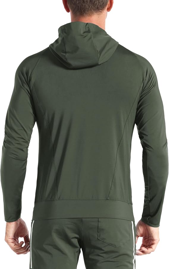 BROKIG Men’s Windbreaker Running Jacket